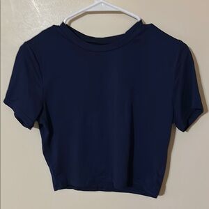 SHEIN Navy Blue Women's Top size large